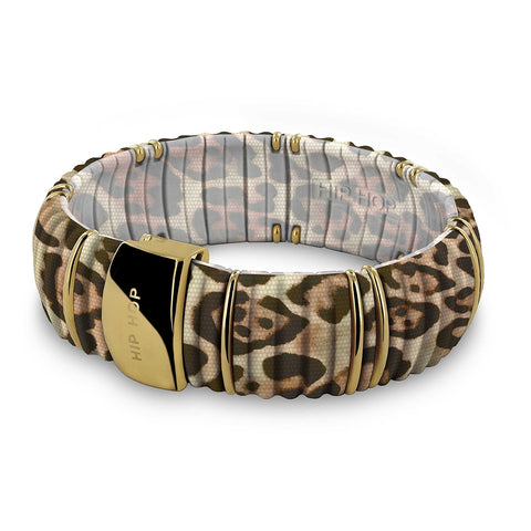 HIP HOP BIJOUX Mod. KINT LEOPARD Bracciale Bold 24mm / Bold bracelet 24mm