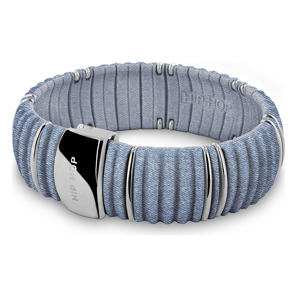 HIP HOP BIJOUX Mod. KINT DENIM Bracciale Bold 24mm / Bold bracelet 24mm