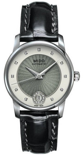 MIDO Mod. BARONCELLI II LADY M013 AUTOMATIC DATA DIAMONDS 33mm SWISS MADE