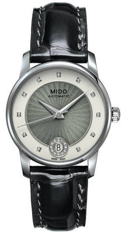 MIDO Mod. BARONCELLI II LADY M013 AUTOMATIC DATA DIAMONDS 33mm SWISS MADE