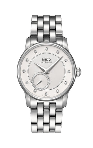 MIDO Mod. BARONCELLI II LADY M018 AUTOMATIC DATA DIAMONDS 33mm SWISS MADE