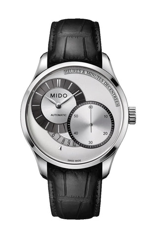MIDO Mod. BELLUNA II  AUTOMATIC DATA 40mm HEURES & MINUTES DECENTREES SWISS MADE