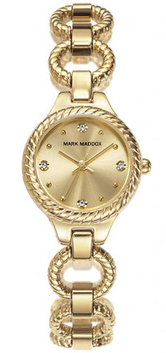 Mark Maddox watch mod. Golden Chic