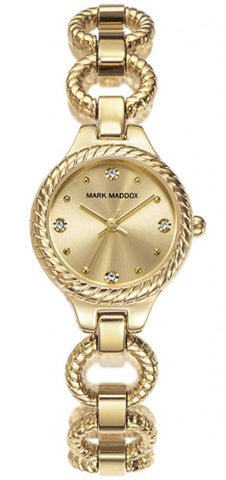 Mark Maddox watch mod. Golden Chic