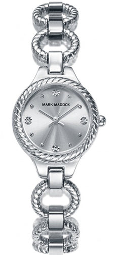 Mark Maddox watch mod. Trendy Silver
