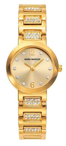 MARK MADDOX WATCHES mod. STREET STYLE MF0009-25 . GOLD PVD 26x33 mm - WR 3 ATM