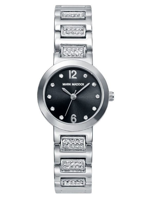 MARK MADDOX WATCHES mod. STREET STYLE MF009-55 . SILVER PVD - 26x33 mm - WR 3 ATM