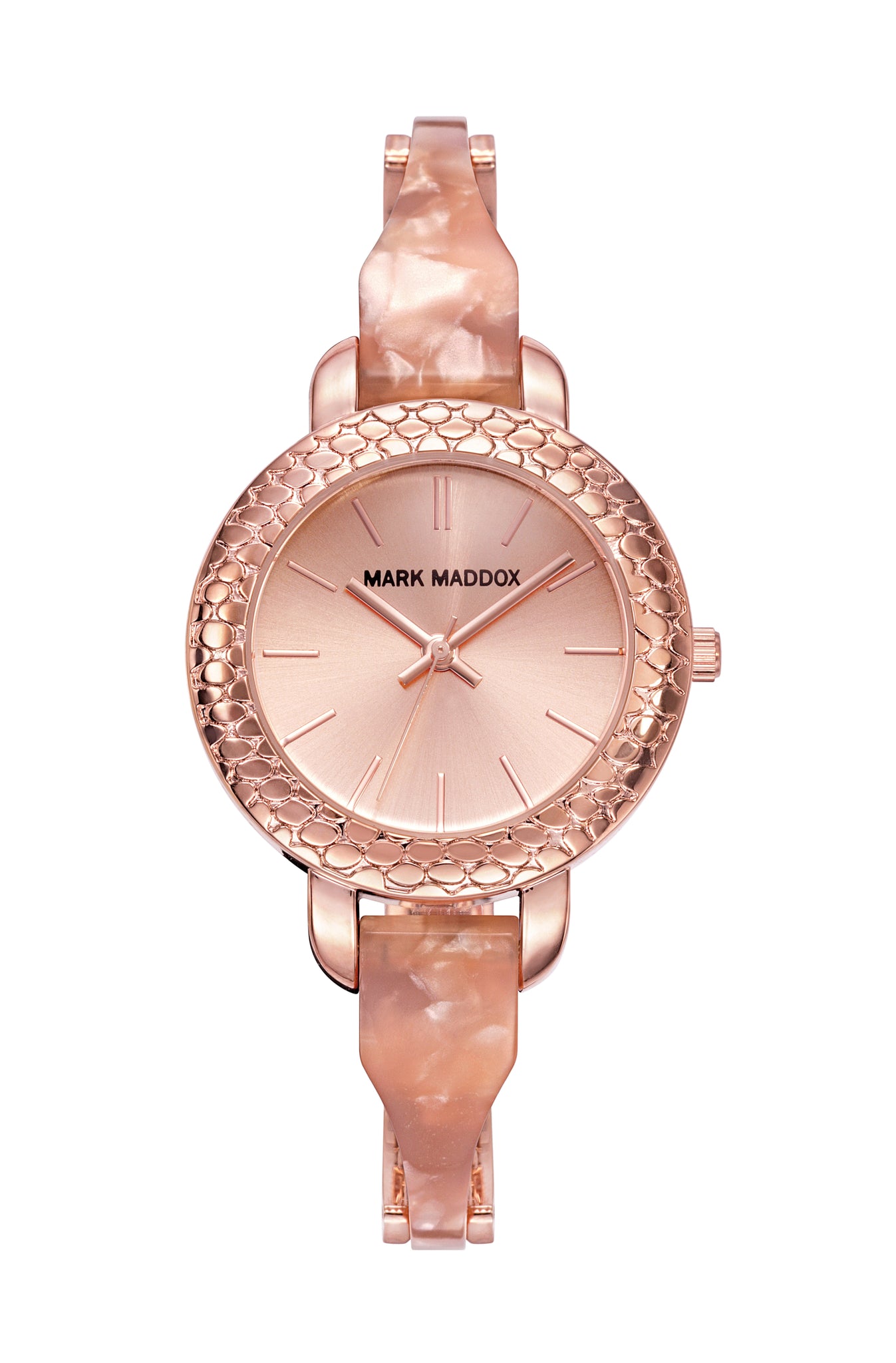 MARK MADDOX Watch – Mod. Pink Gold. 32 mm. quartz. date. WR 30 meters