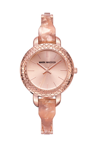MARK MADDOX Watch – Mod. Pink Gold. 32 mm. quartz. date. WR 30 meters