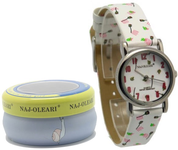 NAJ-OLEARI WATCH Mod. BIANCO RANE / WHITE FROGS