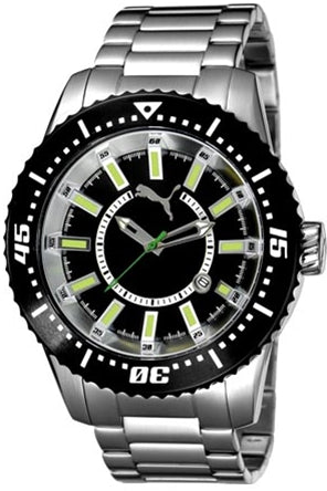 PUMA WATCH Mod. RIM METAL SILVER