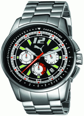 PUMA Mod. RACE LUMINOUS CHRONO METAL SIL