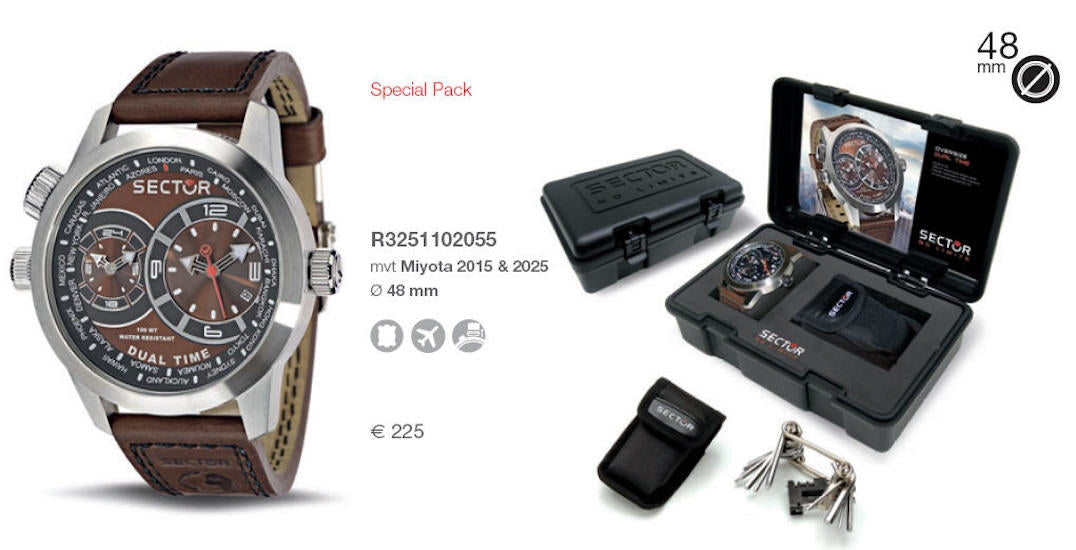 SECTOR No Limits WATCHES Mod. R3251102055
