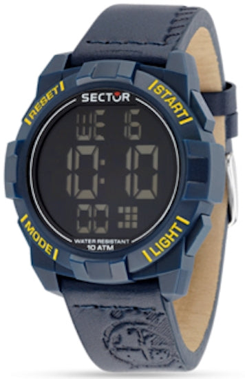 SECTOR Mod. STREET DIGITAL 1945 BLUE DIAL BLUE STR
