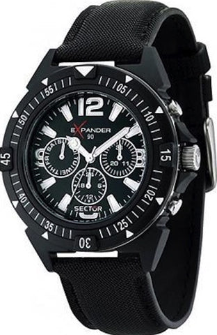 SECTOR Mod. 90 EXPANDER ACTION. MULTIFUNCTION OR 3H VERSION. 44MM. 10 ATM