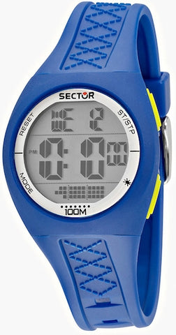 SECTOR Mod. SECTOR Mod. SKATER 36MM DIGITAL BLUE STRAP