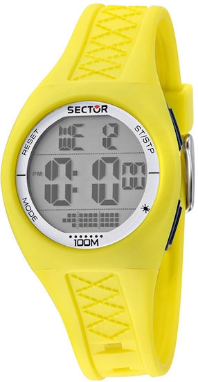 SECTOR Mod. SECTOR Mod. SKATER 36MM DIGITAL YELLOW STRAP