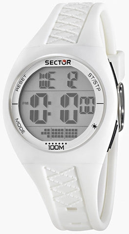 SECTOR Mod. SECTOR Mod. SKATER 36MM DIGITAL WHITE STRAP