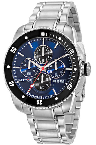 SECTOR Mod. RACING 350.  Multifunction or 3H version. 10 ATM