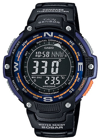 CASIO COLLECTION SPORT TWIN SENSOR COMPASS