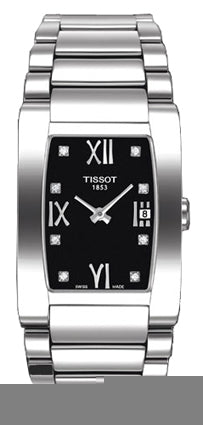 TISSOT - GENEROSI-T D QTZ BRC Q.NERO ROM. DIAMANT