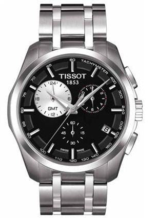 TISSOT - COUTURIER GMT U CHR QTZ BRC Q.NERO IND