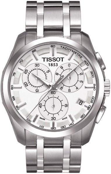 TISSOT - COUTURIER U CHR QTZ BRC Q.SILVER INDICI