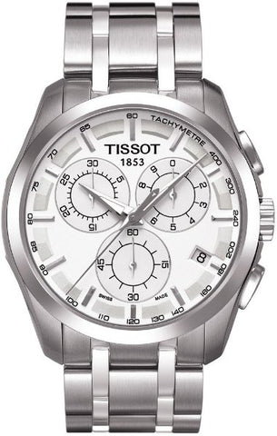 TISSOT - COUTURIER U CHR QTZ BRC Q.SILVER INDICI