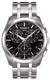 TISSOT - COUTURIER U CHR QTZ BRC Q.NERO INDICI