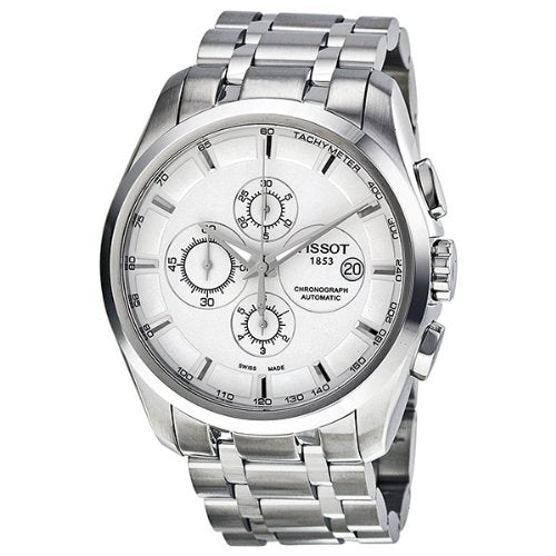 TISSOT - COUTURIER U CHR AUT.BRC Q.SILVER INDICI