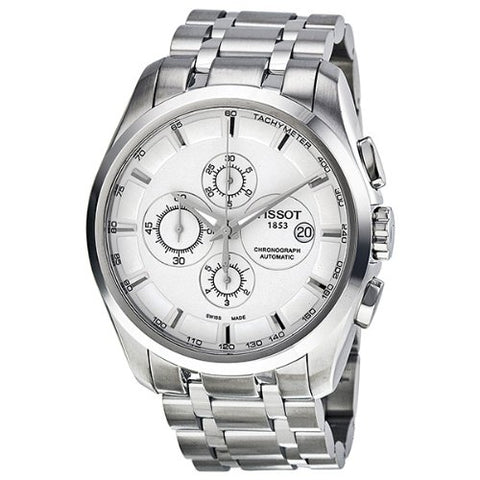 TISSOT - COUTURIER U CHR AUT.BRC Q.SILVER INDICI