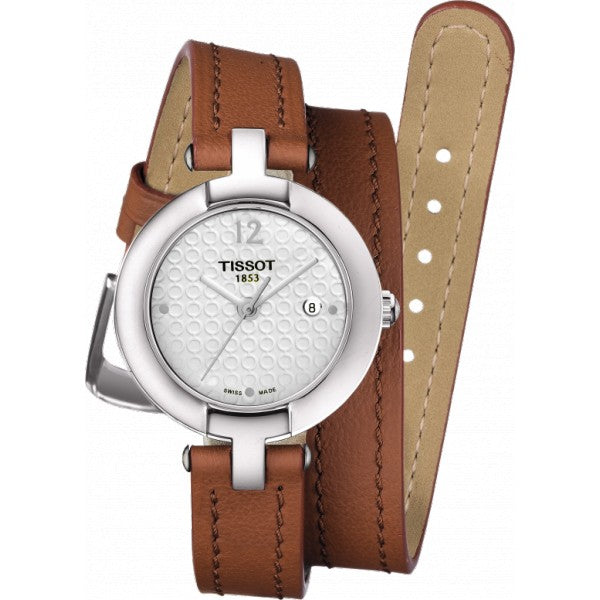 TISSOT - T-PINKY D QTZ C.MARRONE L Q.BIANCO IA