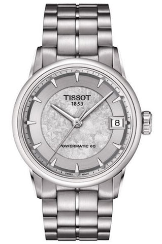 TISSOT Mod. POWERMATIC JUNGFRAUBAHN - SILVER DIAL - BRACELET - QUARTZ - DATA - SWISS MADE