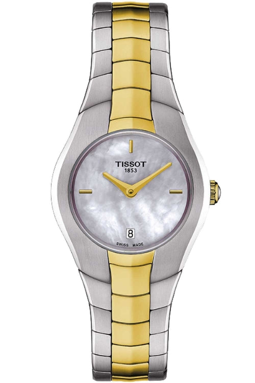 TISSOT - T-ROUND D QTZ BIC. BRC Q.MADR.BIANCO I