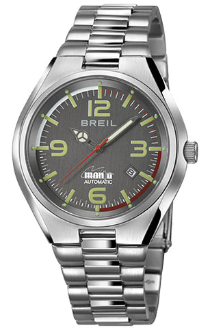 BREIL Mod. MANTA PROFESSIONAL AUTOMATIC Gent  Data SS Case&Strap. 45mm WR 10ATM