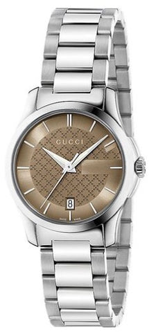 GUCCI WATCH Mod. G-TIMELESS QUARTZ SMALL  S/S DATE