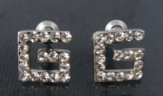 GUCCI JEWELS Mod. G CHAIN STUDS Orecchini/Earrings ORO BIANCO/WHITE GOLD