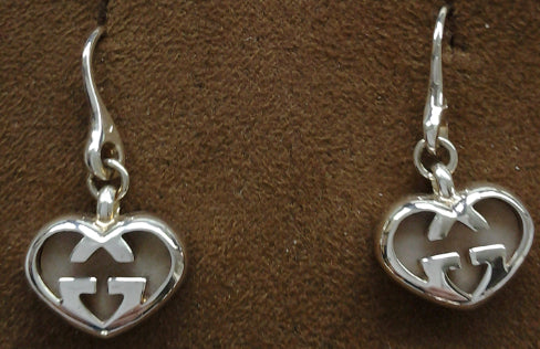 GUCCI JEWELS Mod. LOVE BRITT Orecchini/Earrings ARGENTO/SILVER
