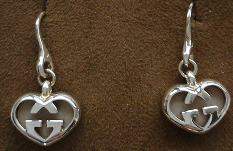 GUCCI JEWELS Mod. LOVE BRITT Orecchini/Earrings ARGENTO/SILVER