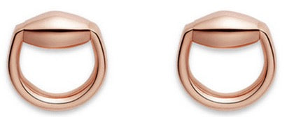 GUCCI JEWELS Mod. HORSEBIT - Orecchini/Earrings - Rose Gold