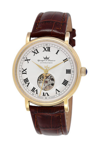 YONGER&BRESSON automatic - Mod. Gerny 39mm . High resistance sapphire glass